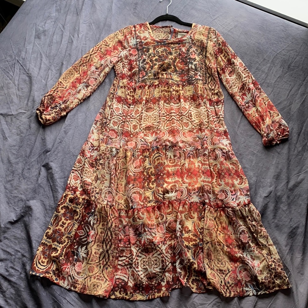 Boho Midi Dress